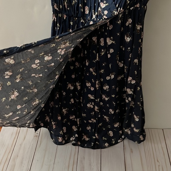 Love sleeveless navy dress S/M - Picture 3 of 9